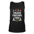 Calder Name Gift Christmas Crew Calder Unisex Tank Top