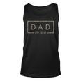 Camo Dad Est 2023 First Fathers Day 2023 New Dad Birthday Tank Top