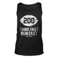 Chad Powers Think Fast Run Fast Football Lover Vintage Unisex Tank Top