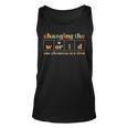 Changing The World One Phoneme At A Time Vintage Quotes Tank Top