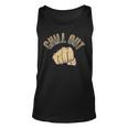 Chill Out Meditation Gym Unisex Tank Top