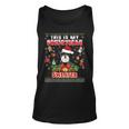 This Is My Christmas Sweater Schnauzer Dog Ugly Merry Xmas Tank Top