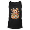 Corgi Witch Cute Halloween Costume For Dog Lover Tank Top