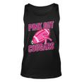 Cougars Pink Out Football Tackle Breast Cancer Tank Top
