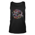 Country Flags World Map Traveling International World Flags Unisex Tank Top