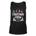 Cute Family Christmas Crew Matching Pajama Gift Lights Gift For Women Unisex Tank Top