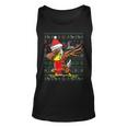 Dabbing Eagle Ugly Christmas Sweater Xmas Party Costume Tank Top
