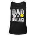 Dad Of Ballers Baseball Softball Fathers Day Dad Tank Top