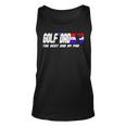Dad Golf Men Fathers Day Golf Gifts Best Dad By Par Unisex Tank Top