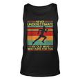 Dad Love Never Underestimate An Old Man Who Runs For Fun Unisex Tank Top