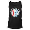 Dad Of Ballers Funny Baseball Volleyball Dad Daddy Papa Unisex Tank Top
