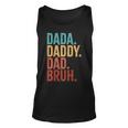 Dada Daddy Dad Bruh Fathers Day Vintage Men Unisex Tank Top