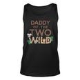 Daddy Of The Two Wild Animal Safari 2Nd Birthday Theme Unisex Tank Top