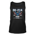 Dd-214 Us Air Force Alumni Us Flag Usaf Proud Air Force Unisex Tank Top