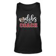 Dibs On The Coach Football Coach Dad Football Trainer Tank Top