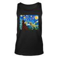 Dinosaur Starry Night Dinosaurs Dinosaur Lover Tank Top