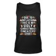 Due To Inflation Ugly Christmas Sweaters Xmas Tank Top