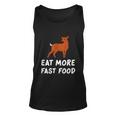 Eat More Fast Food Deer Hunting Funny Design For Hunter Unisex Tank Top