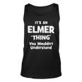 Elmer Thing Name Funny Unisex Tank Top