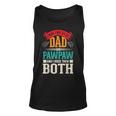Fathers Day Two Titles Dad And Paw Paw Father Grandpa Unisex Tank Top