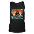 His Fight Is My Fight Boxing Glove Vintage Autism Awareness Tank Top