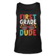 First 1St Grade Dude First Day Of School Student Kids Boys Unisex Tank Top