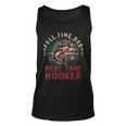 Fishing- Full Time Dad Part Time Hooker Funny Bass Dad Unisex Tank Top