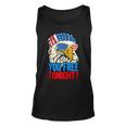 You Free Tonight Bald Eagle Mullet 4Th Of July Us Flag Retro Tank Top