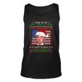 Anti Biden Ugly Christmas Sweater Let's Go Brandon Pjs Tank Top