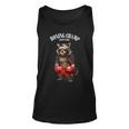 Funny Boxing Champion Raccoon Fighter Unisex Tank Top