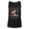 Dog Lovers Chihuahua Santa Hat Ugly Christmas Sweater Tank Top