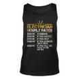 Funny Electrician Hourly Rates Lineman Men Electrician Dad Unisex Tank Top