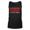 Funny Fitness Gift Overweight Shoes Always Fit Diet Unisex Tank Top
