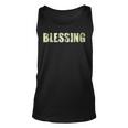 Funny Hunting Camo Blessing In Disguise Camouflage Lazy Team Unisex Tank Top