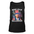 Funny Joe Biden 4Th Of July Merry 4Th Of Halloween Unisex Tank Top