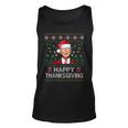 Joe Biden Christmas Happy Thanksgiving Ugly Sweater Tank Top