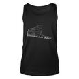 Funny Peeking E36 Drift Car Graphic Unisex Tank Top