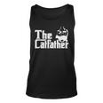 Funny The Catfather Kitten Dad Summer Gift For Pet Lovers Unisex Tank Top