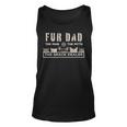 Fur Dad The Man The Myth Men Funny Dog Cat Fathers Day Unisex Tank Top