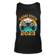 Game Over Class Of 2024 Video Games Vintage Graduation Gamer Tank Top