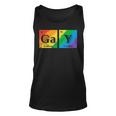 Gay Periodic Elements Gift For Gay Friend Men Lgbt Science Unisex Tank Top