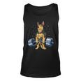 German Shepherd Weightlifting - Mens Standard Unisex Tank Top