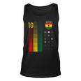 Ghana Soccer Ghanaian Flag Football Retro 10 Jersey Tank Top