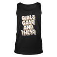 Girls Gays And Theys Lgbtq Pride Parade Ally Unisex Tank Top