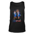 Happy 4Th Of July Uncle Sam Griddy Dance Funny Unisex Tank Top