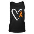 Heart End Gun Violence Awareness Orange Ribbon Enough Tank Top