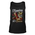 High Heels Stepping Into My 34Th Birthday 34 And Fabulous Unisex Tank Top