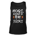 Hogs Dogs And Tusks Hog Removal Hunter Hog Hunting Unisex Tank Top