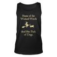 Home Of The Wicked Witch And Her Pack Of Dog Halloween Tank Top