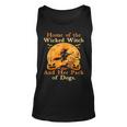 Home Of The Wicked Witch And Her Pack Of Dog Halloween Tank Top